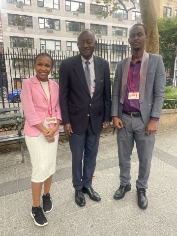 Drs. Barbara Spencer, Estomih P. Mtui, and Bahati Faustine