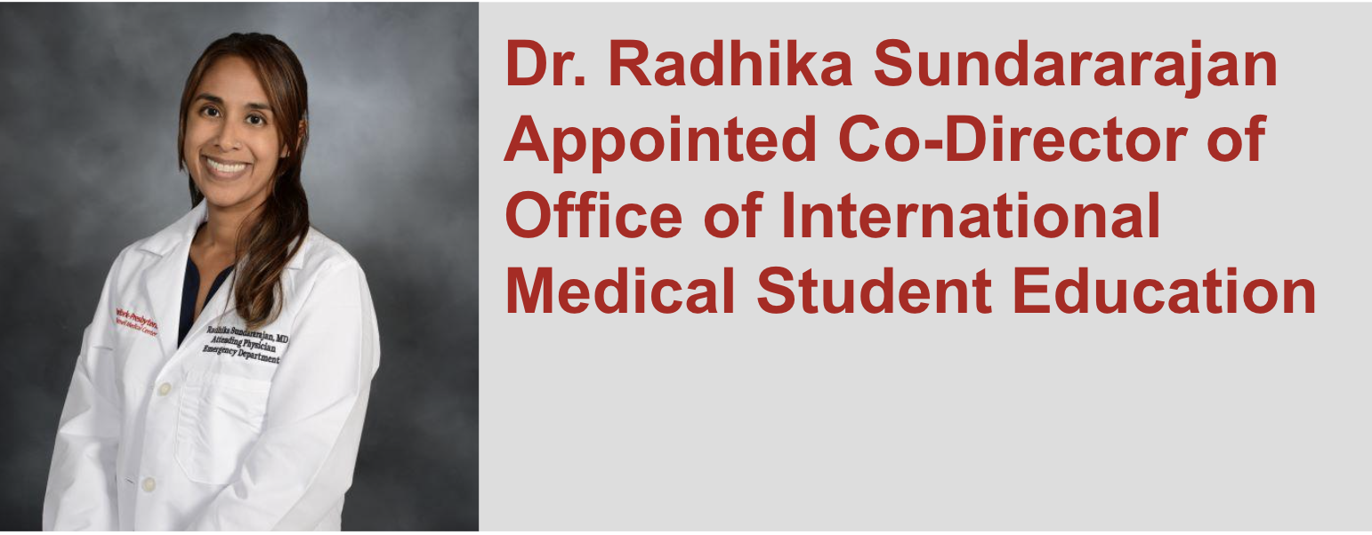 Dr. Radhika Sundararajan