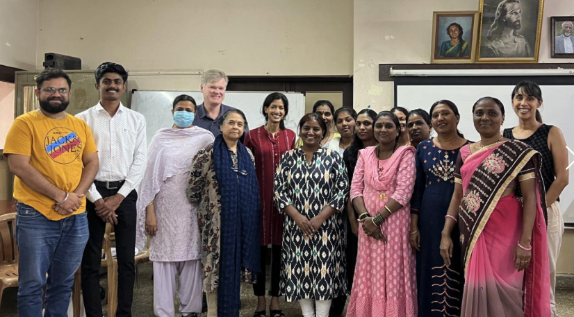 Center faculty pose for a picture